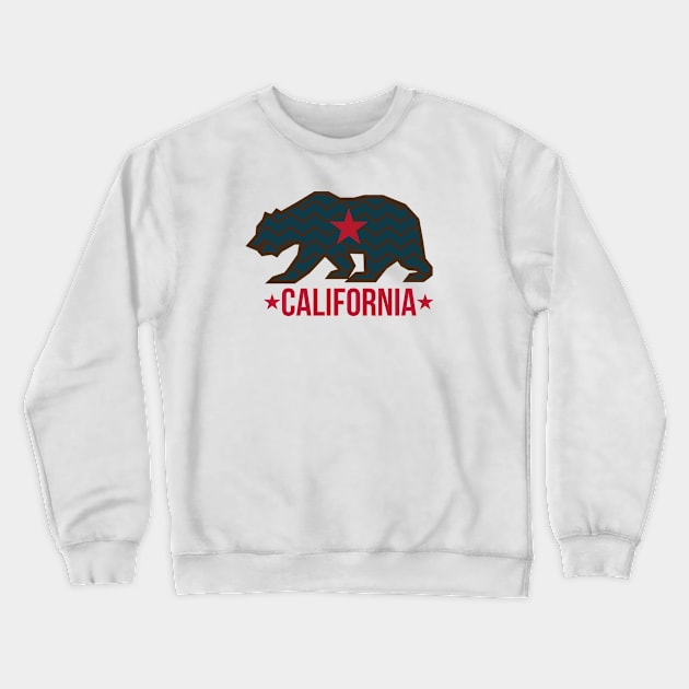 Republic of California Bear Crewneck Sweatshirt by sanseffort